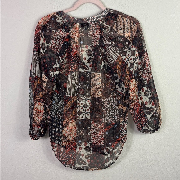Joie Cecarina Long Sleeve Silk Top size XXS - Picture 7 of 10